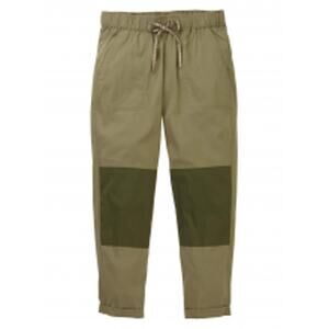 Burton green pull on casual pants